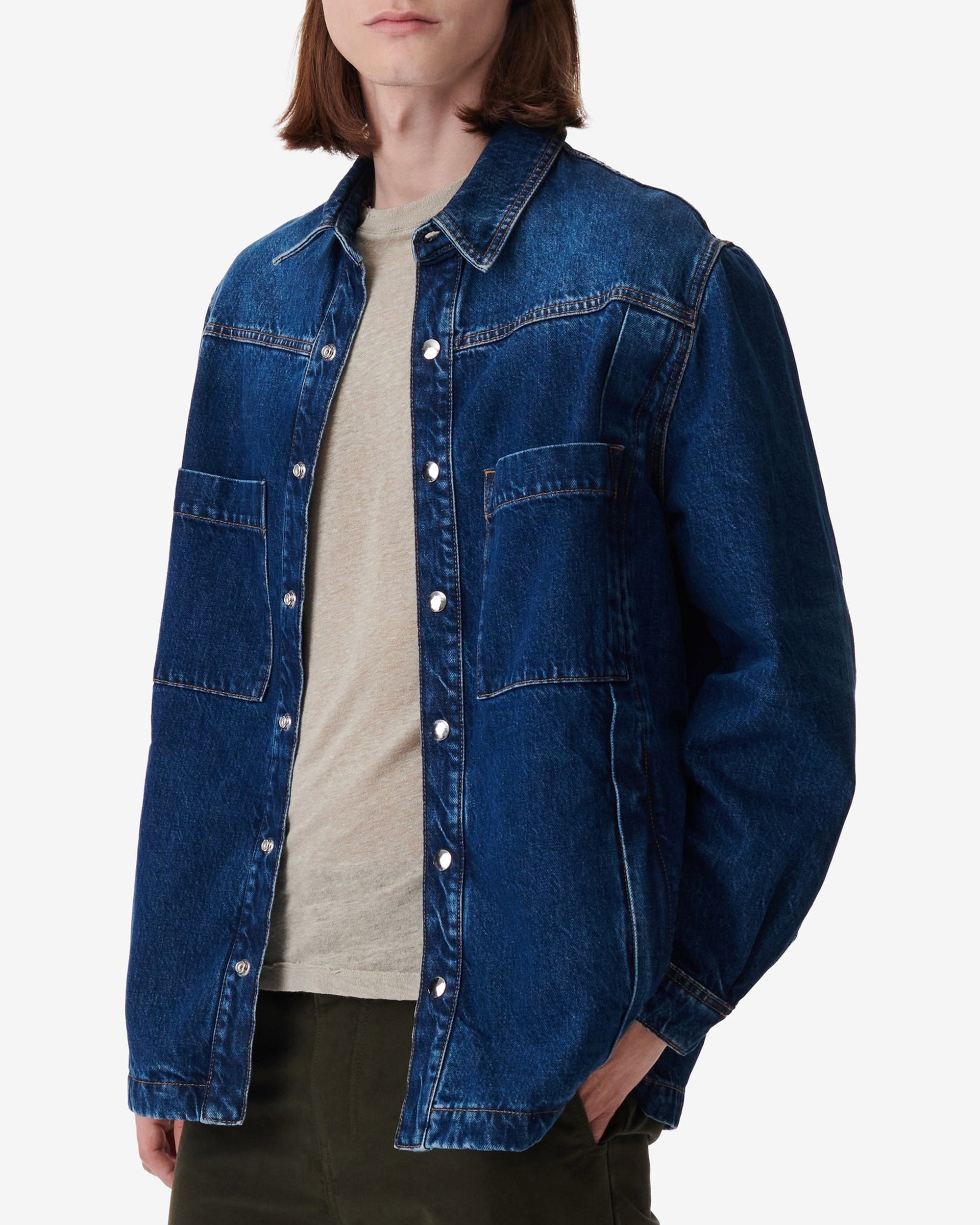 Kosse denim shirt - Mid Blue