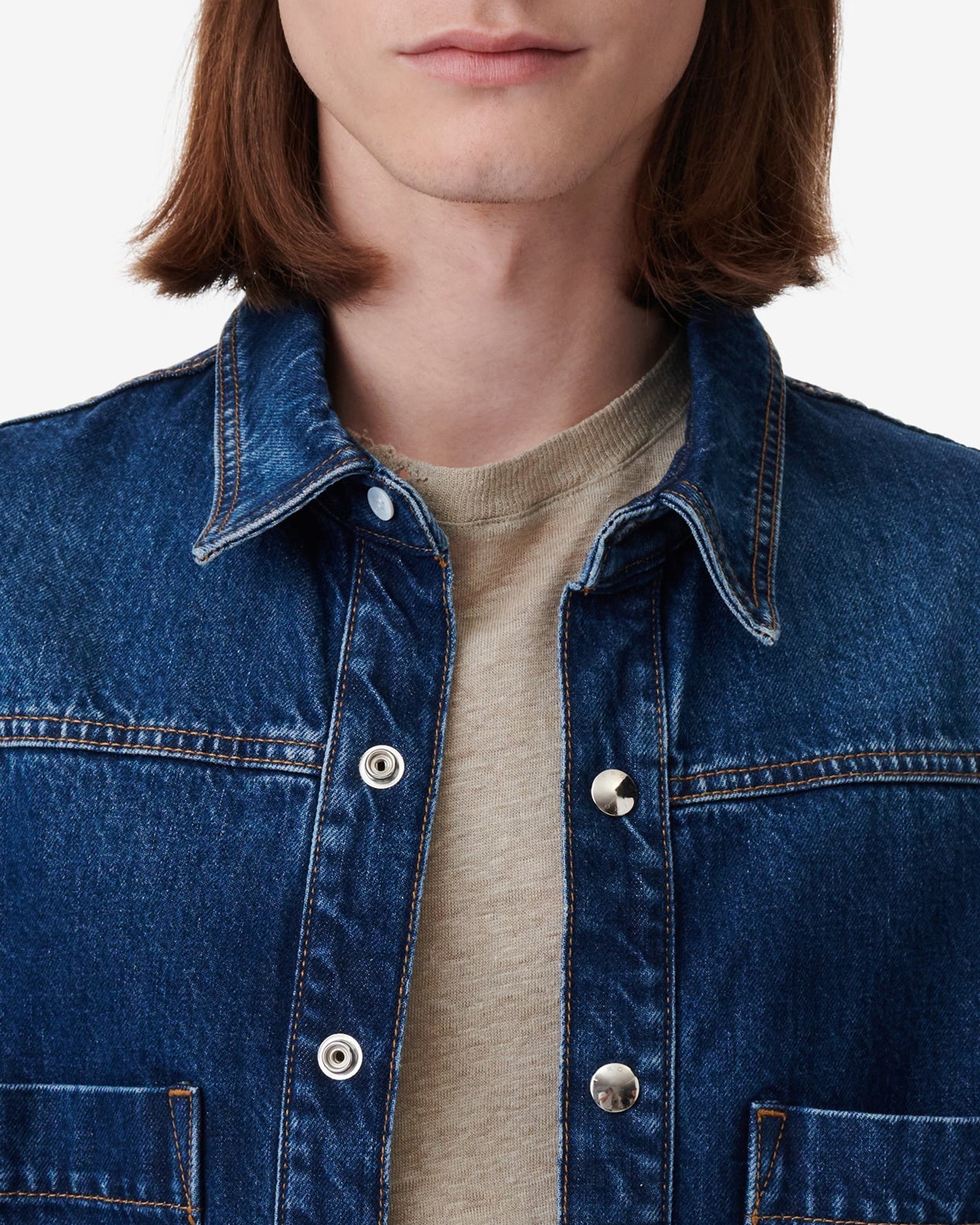 Kosse denim shirt - Mid Blue