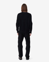 Adeque wool jumper - Black