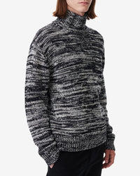 Elliano wool jumper - Black & White