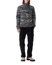 Elliano wool jumper - Black & White