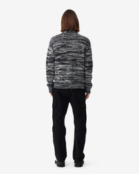 Elliano wool jumper - Black & White