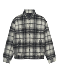 Mahiana wool jacket - Mixed Light Grey