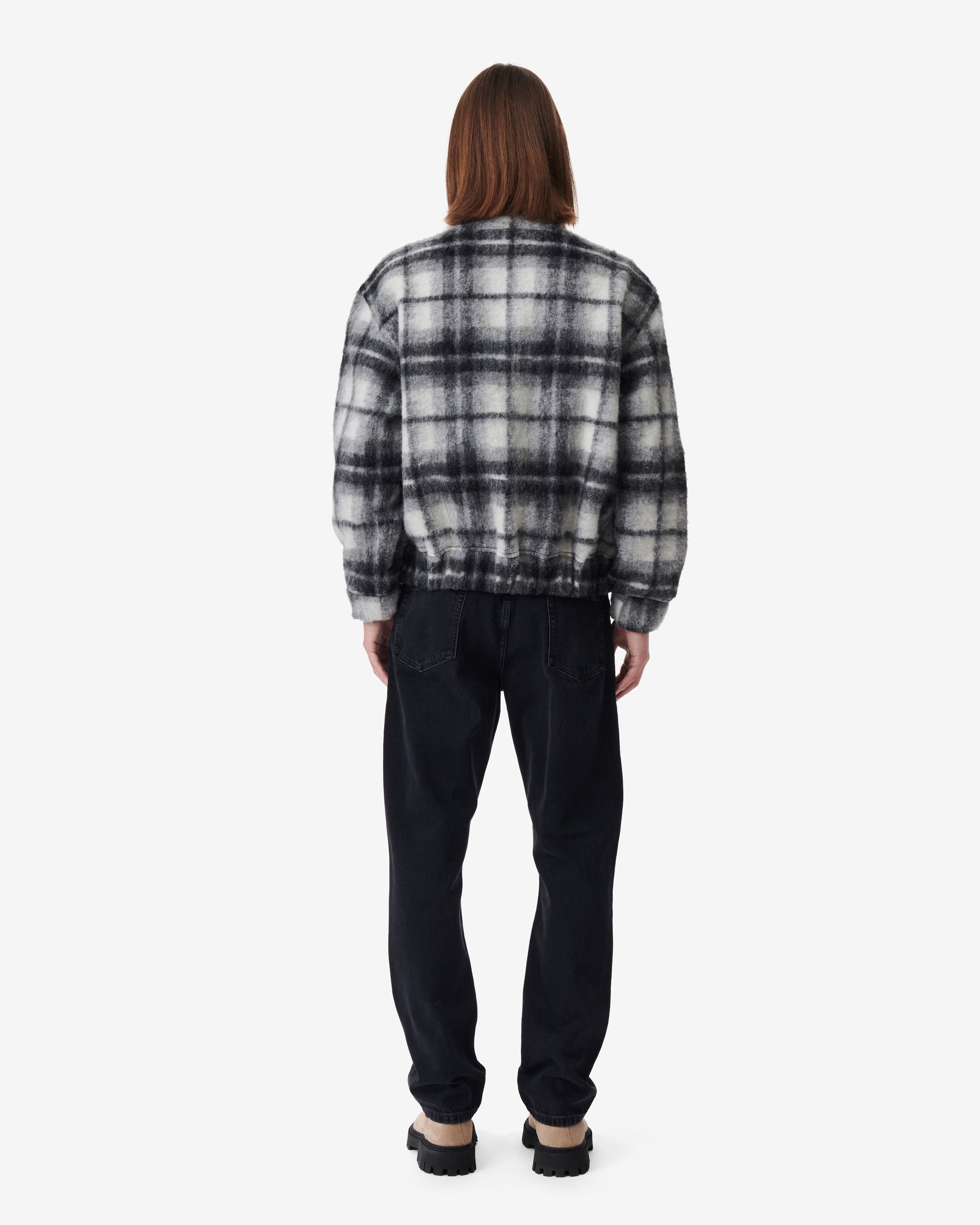 Mahiana wool jacket - Mixed Light Grey