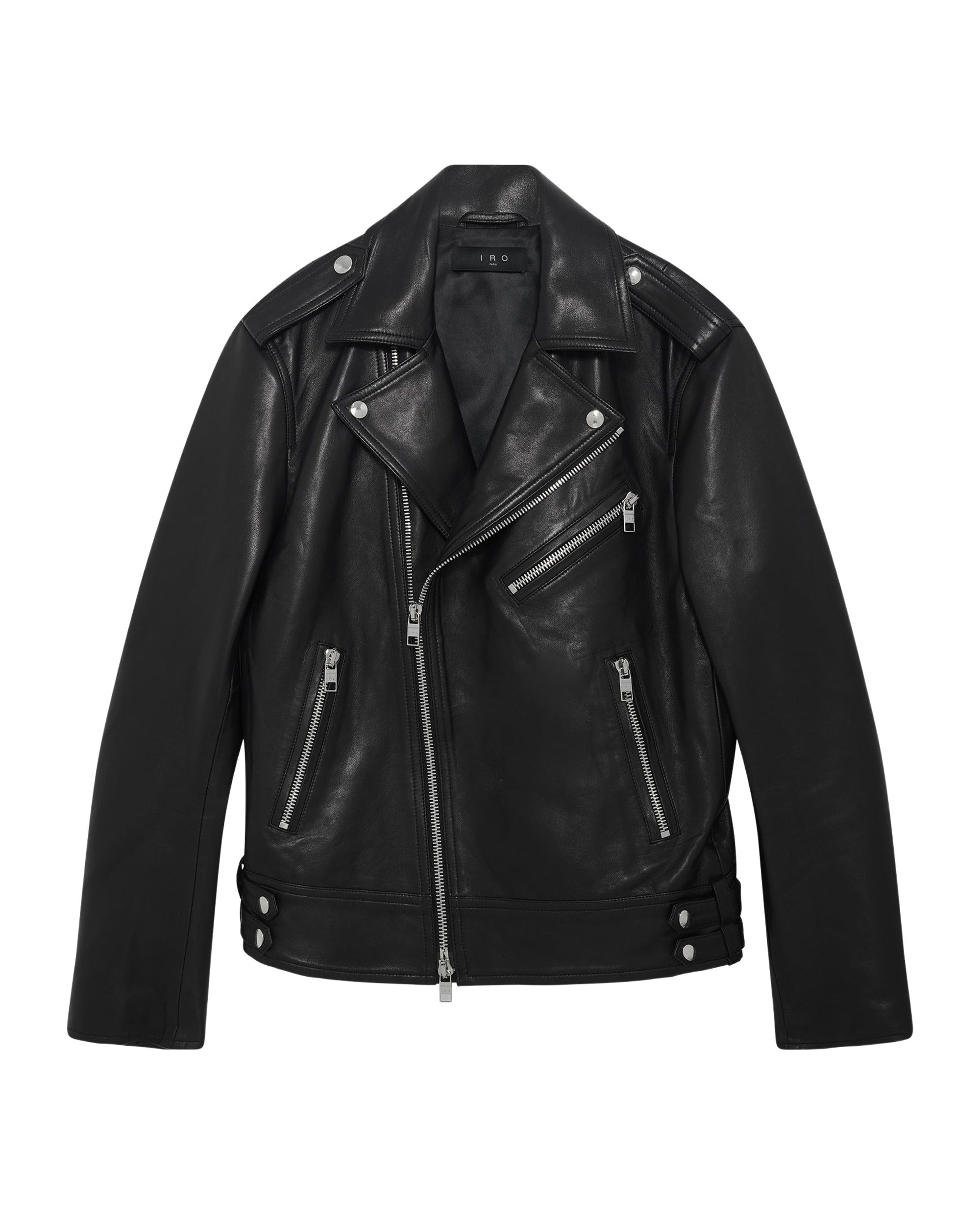 Opera leather jacket - Black