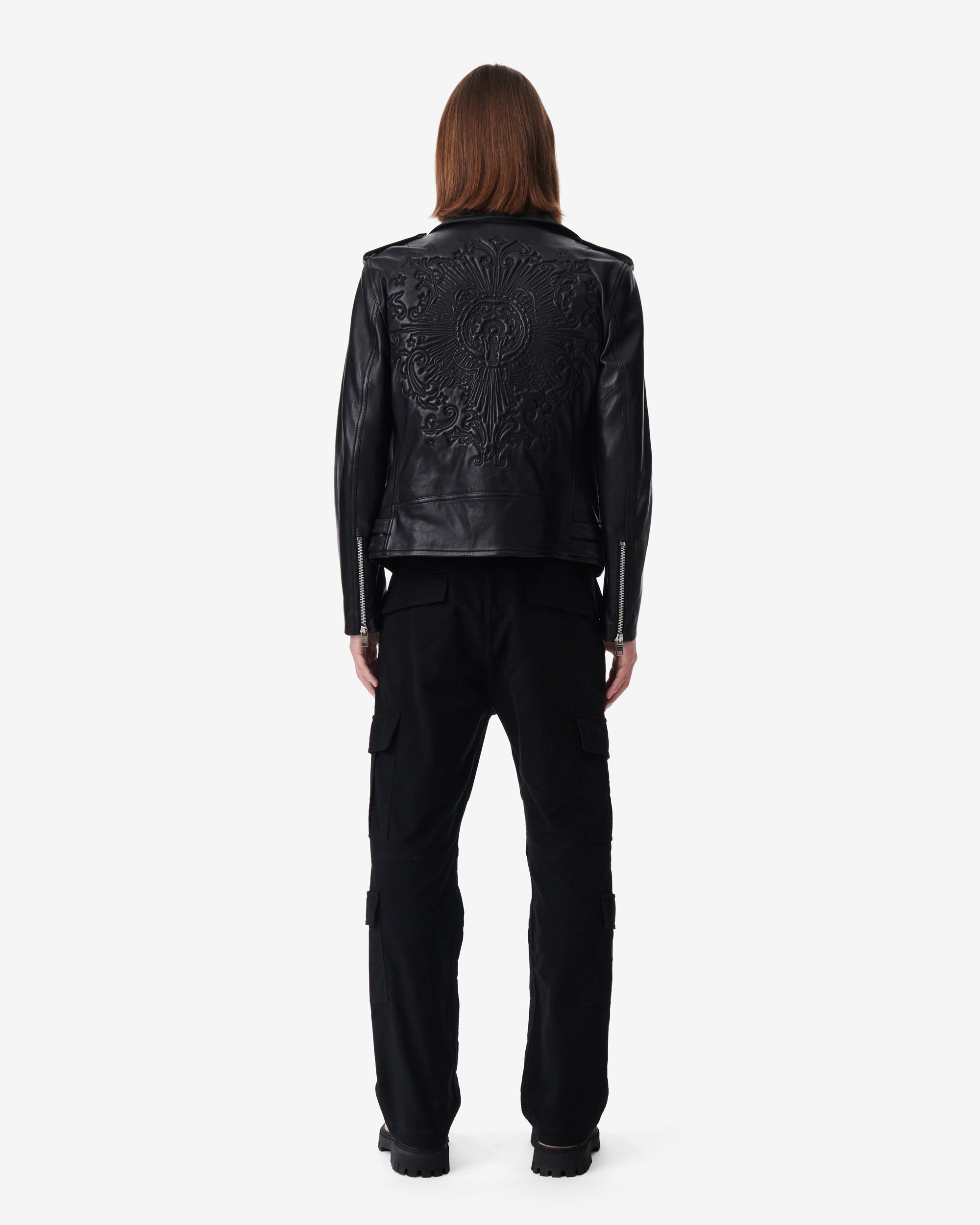 Opera leather jacket - Black