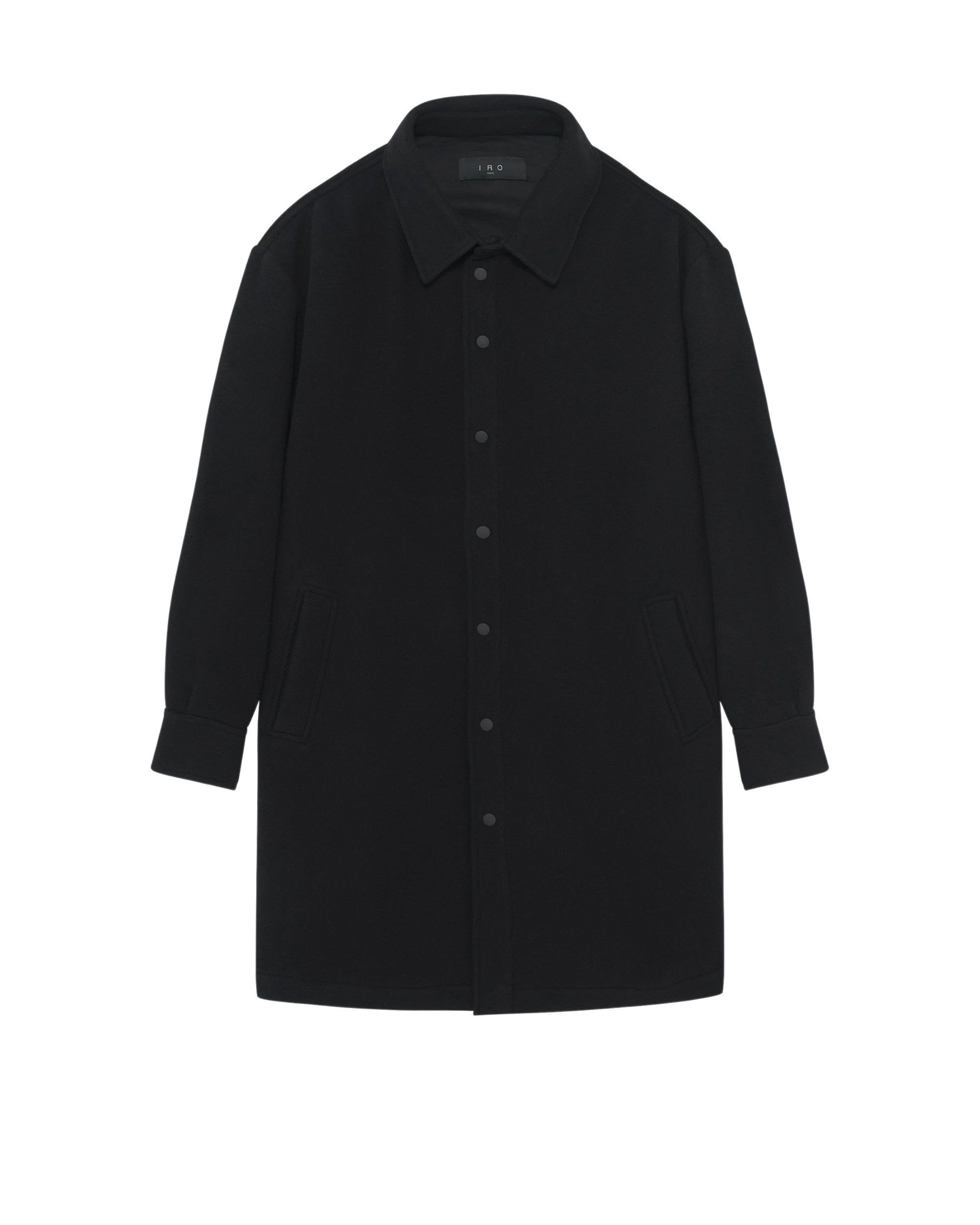 Sevend wool coat - Black
