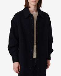 Sevend wool coat - Black