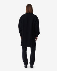 Sevend wool coat - Black