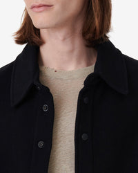 Sevend wool coat - Black