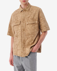 Ivero short-sleeved shirt - Beige