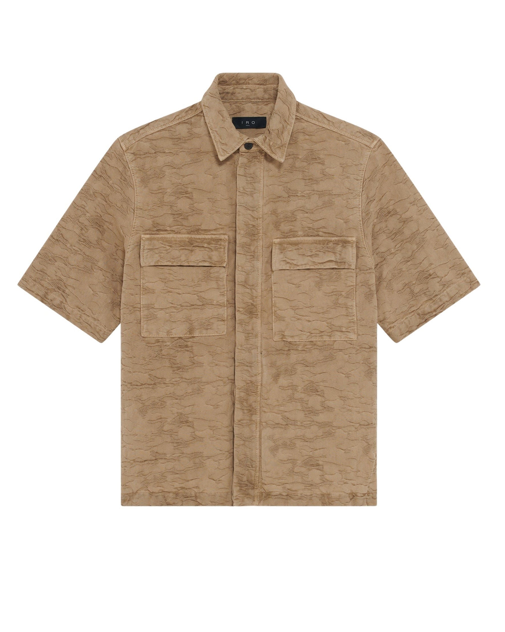 Ivero short-sleeved shirt - Beige