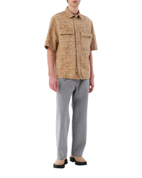 Ivero short-sleeved shirt - Beige