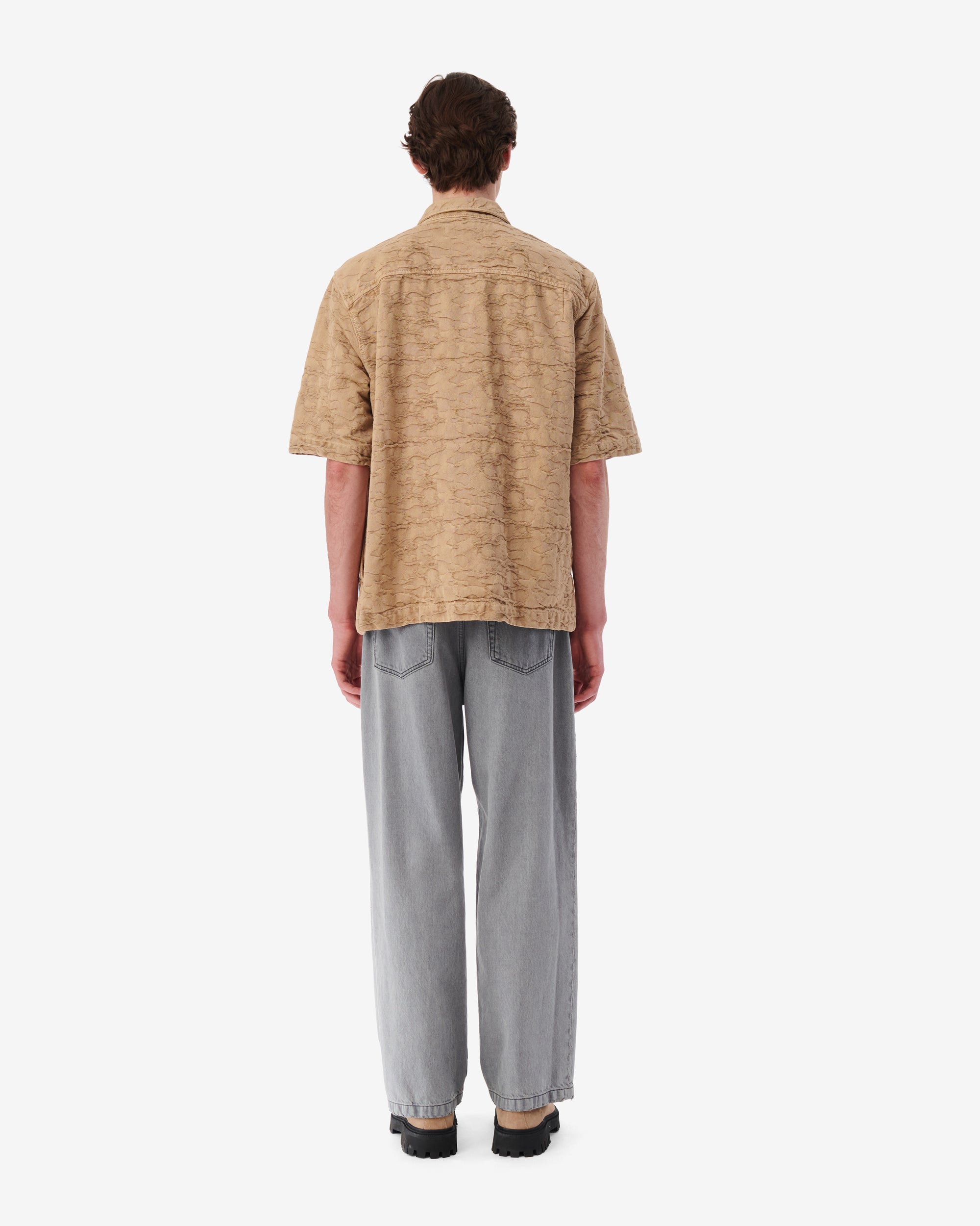 Ivero short-sleeved shirt - Beige