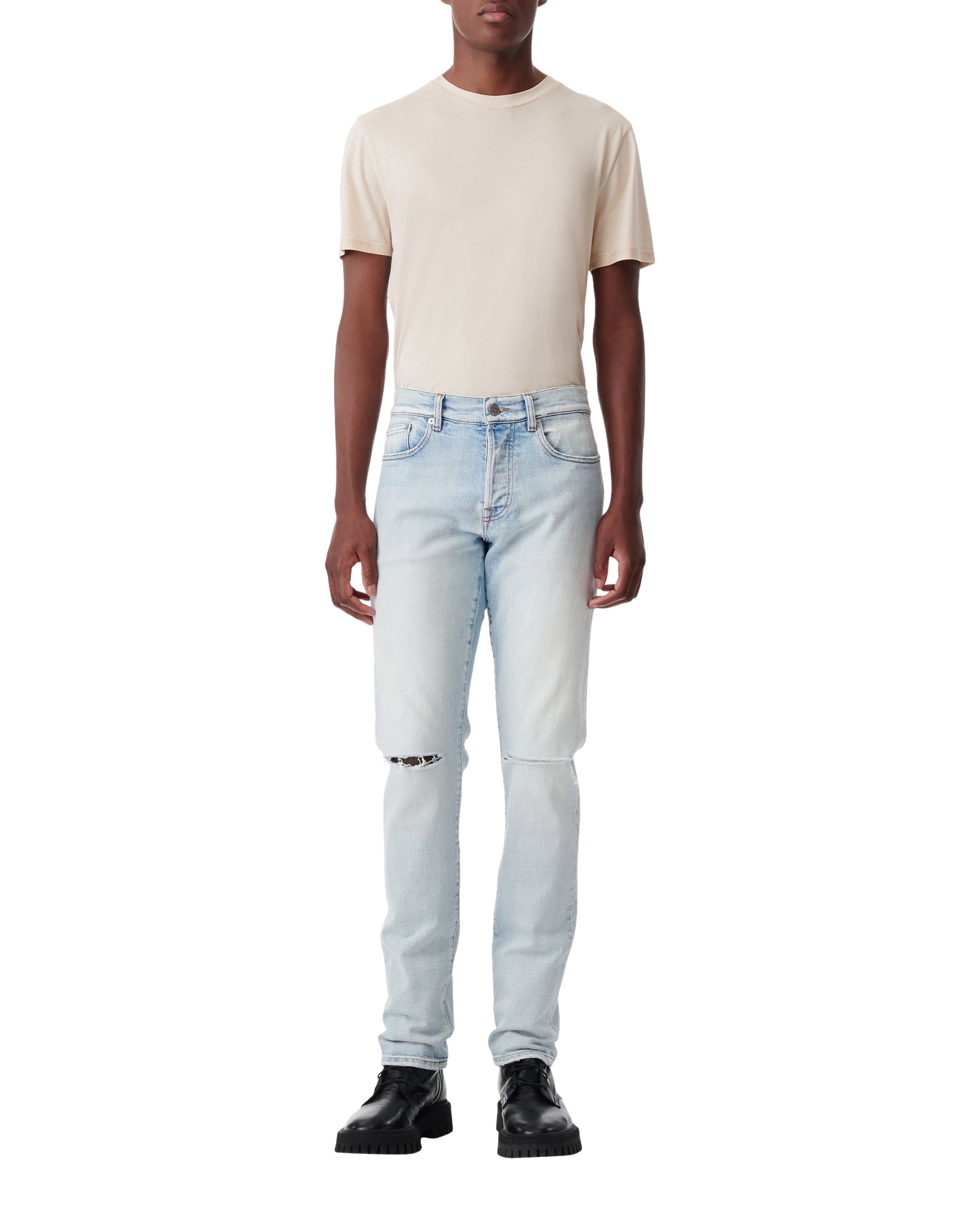 Ganrhe denim jeans - Pale Blue