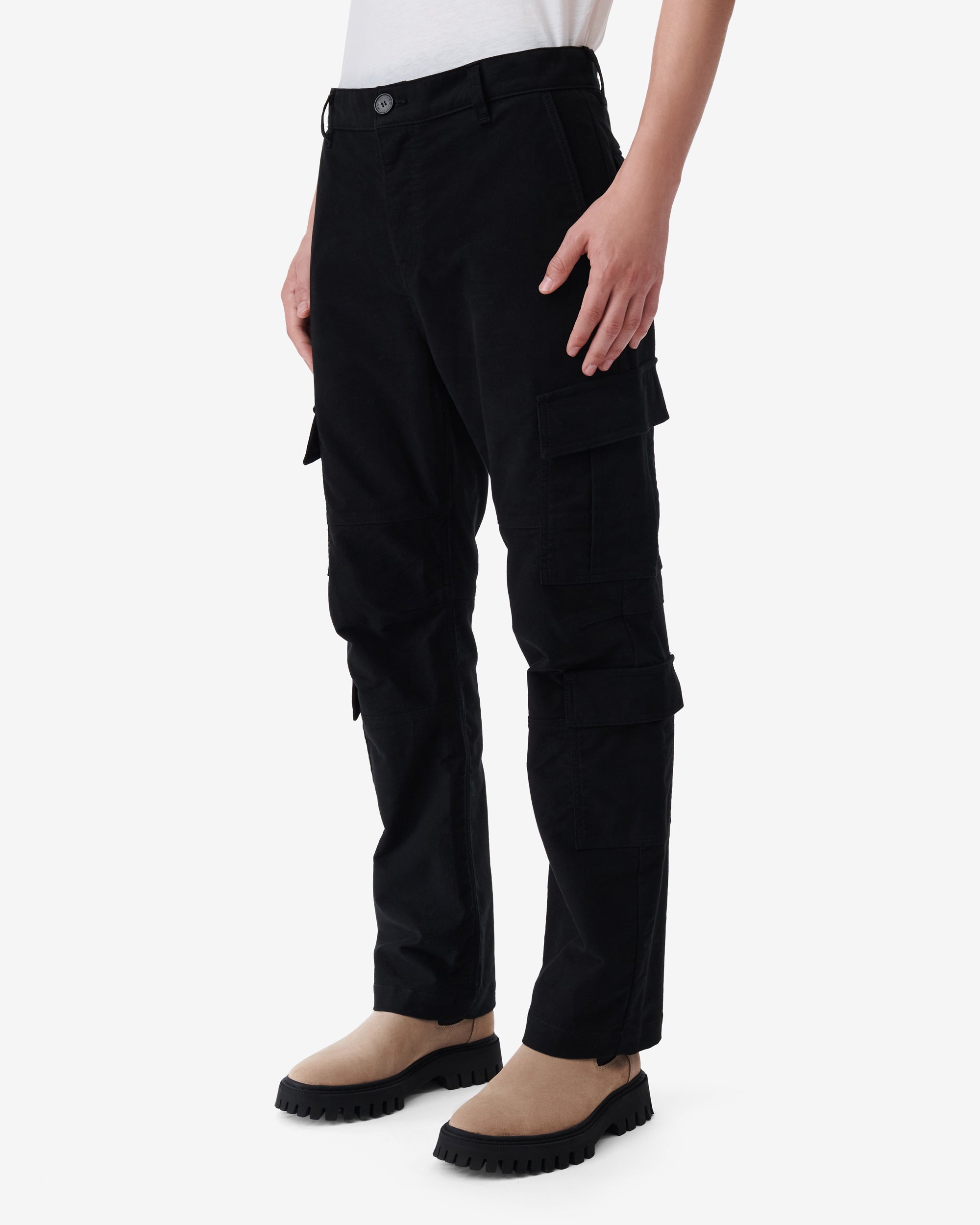 Jethro Cargo Pants - Black