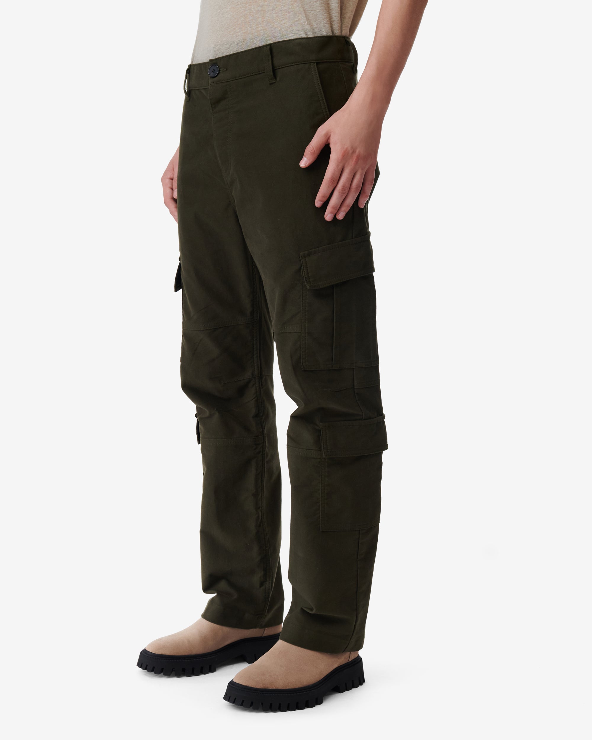 Jethro cargo trousers - Khaki