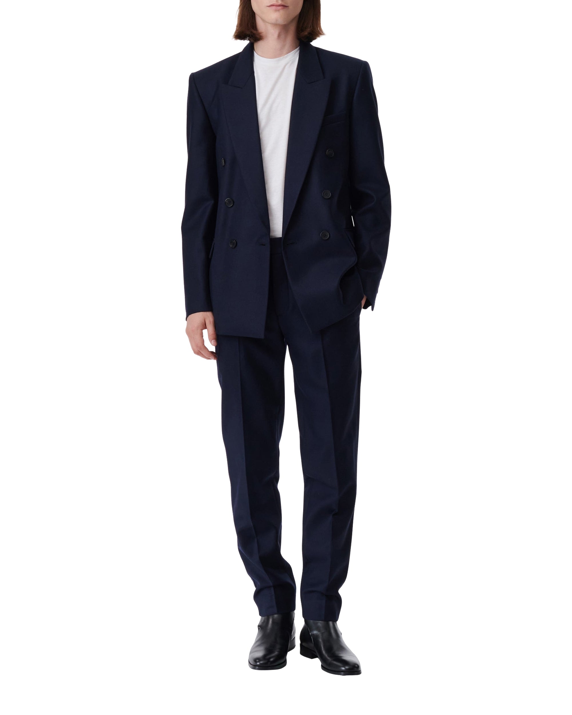 Jordy wool trousers - Navy