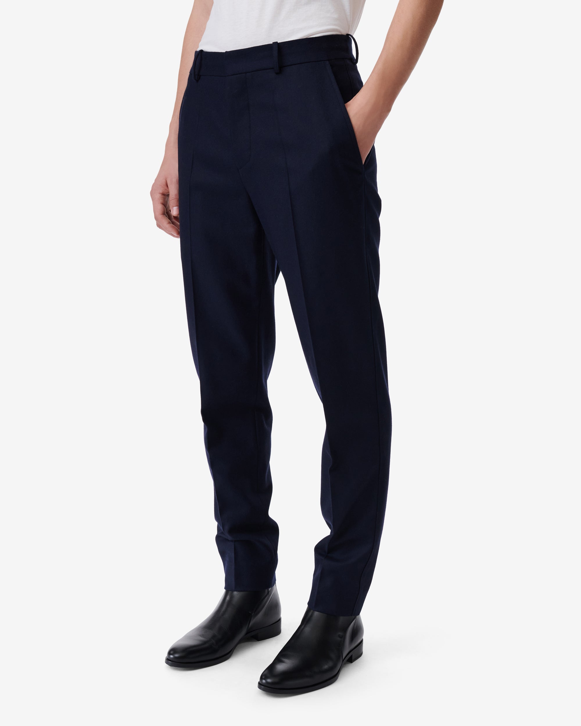 Jordy wool trousers - Navy