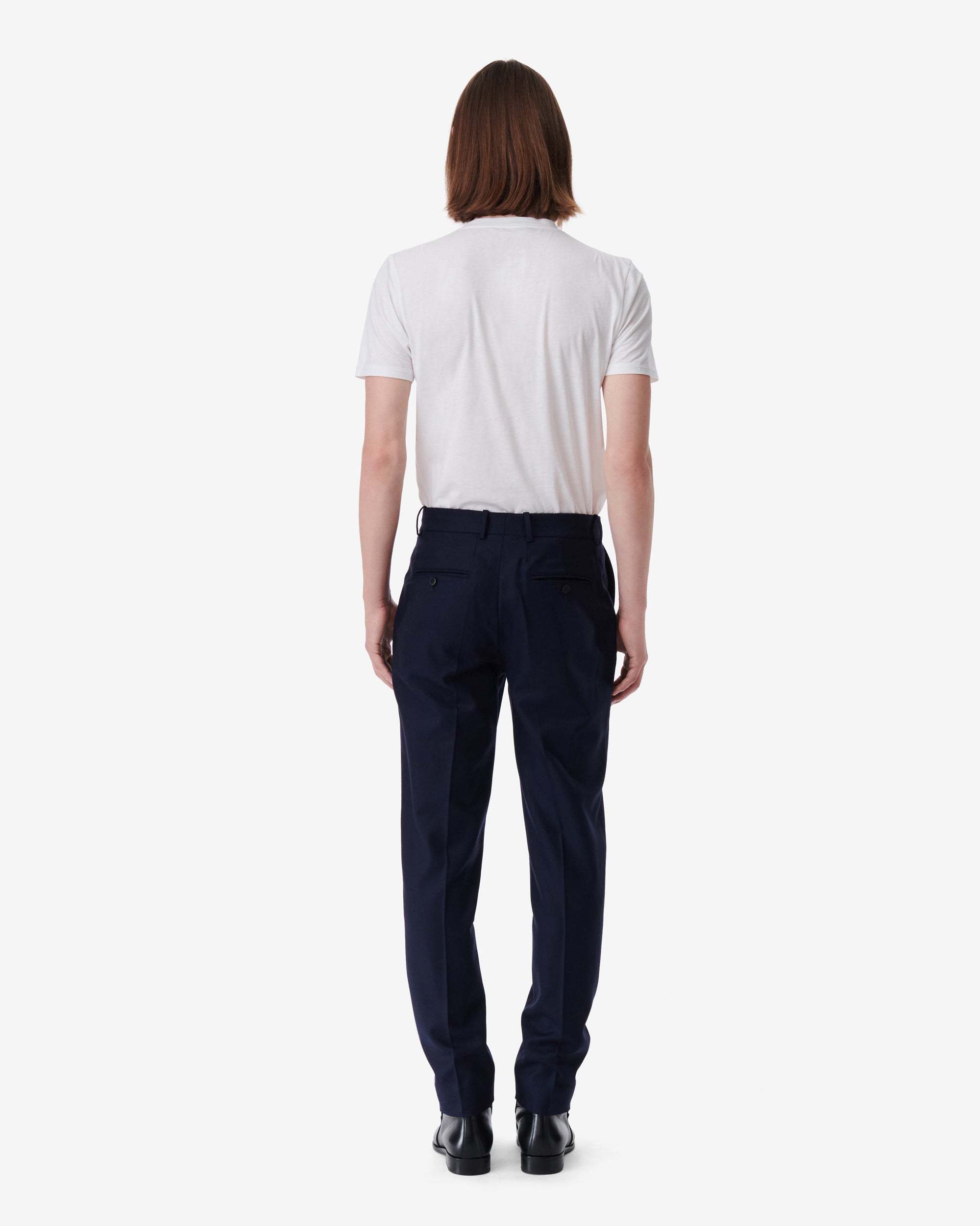 Jordy wool trousers - Navy