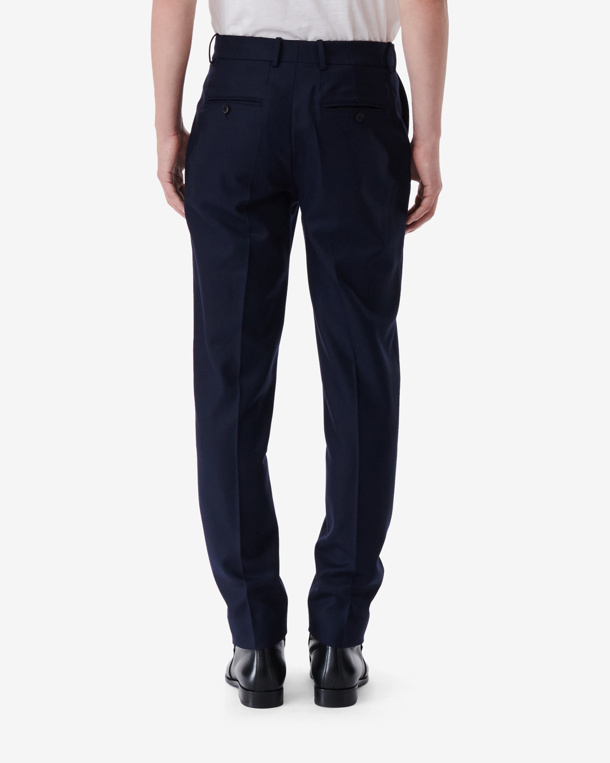 Jordy wool trousers - Navy