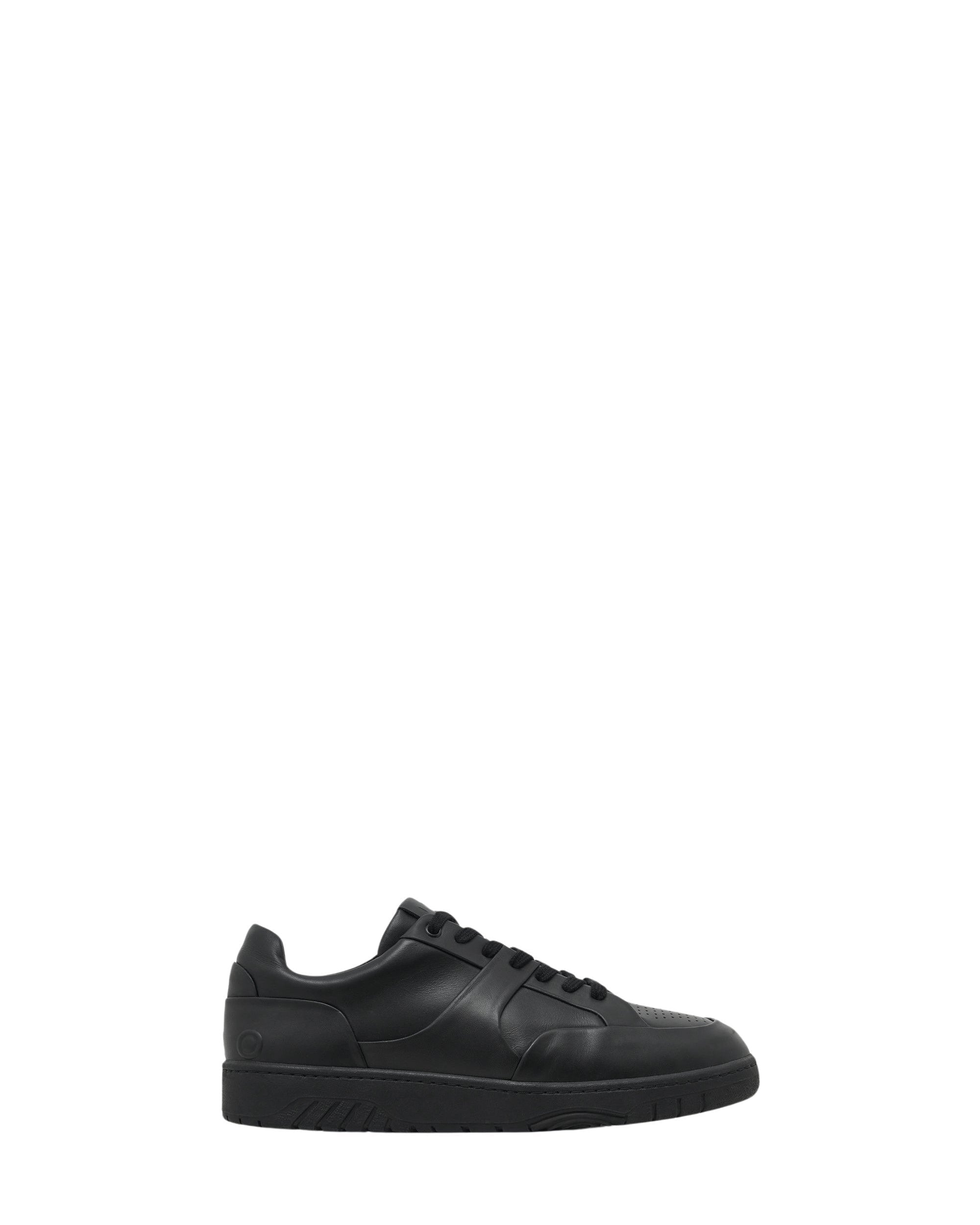 Alex leather trainers - Black