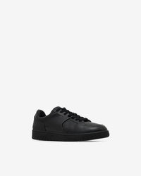 Alex leather trainers - Black