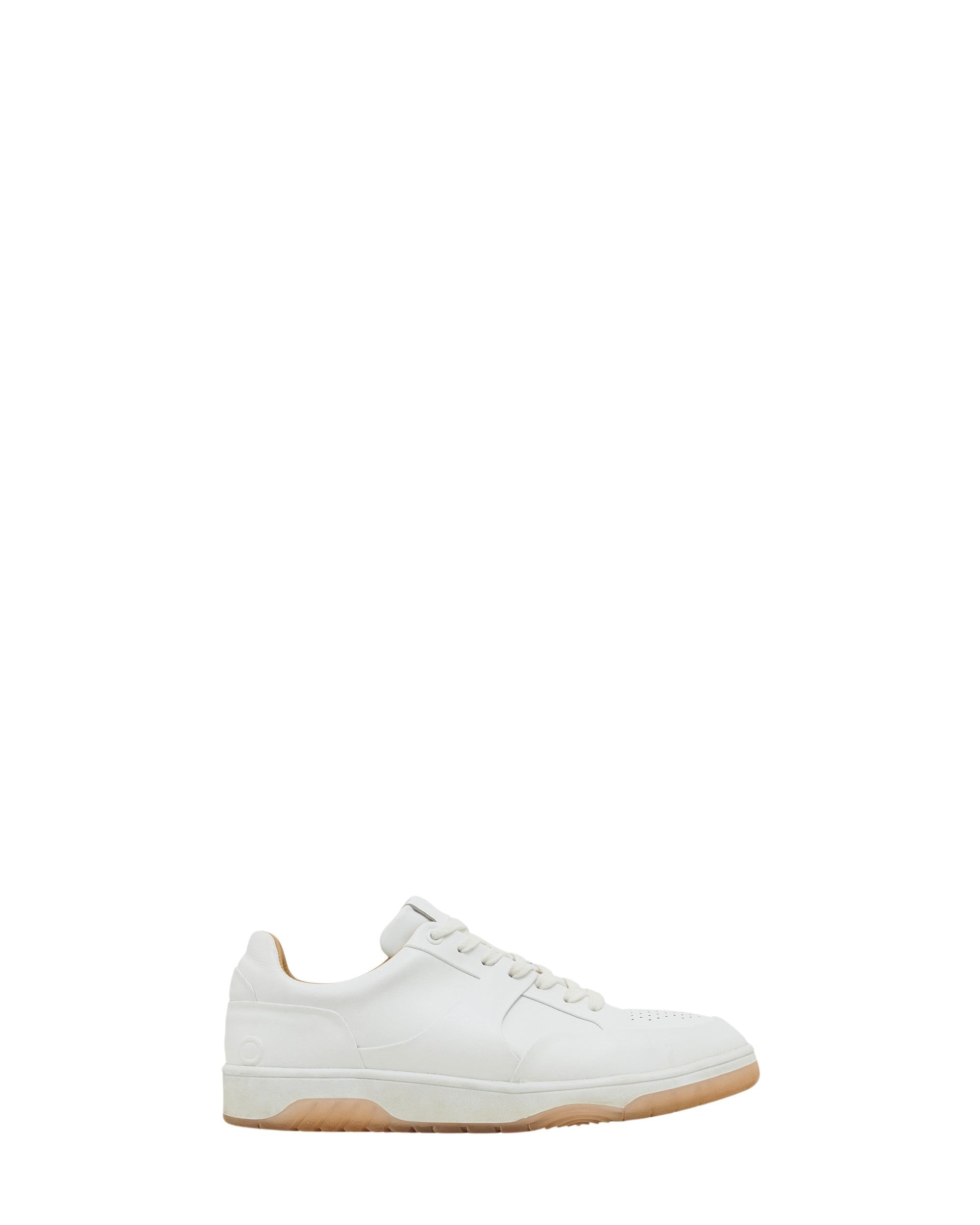 Alex leather trainers - White