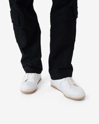 Alex leather trainers - White