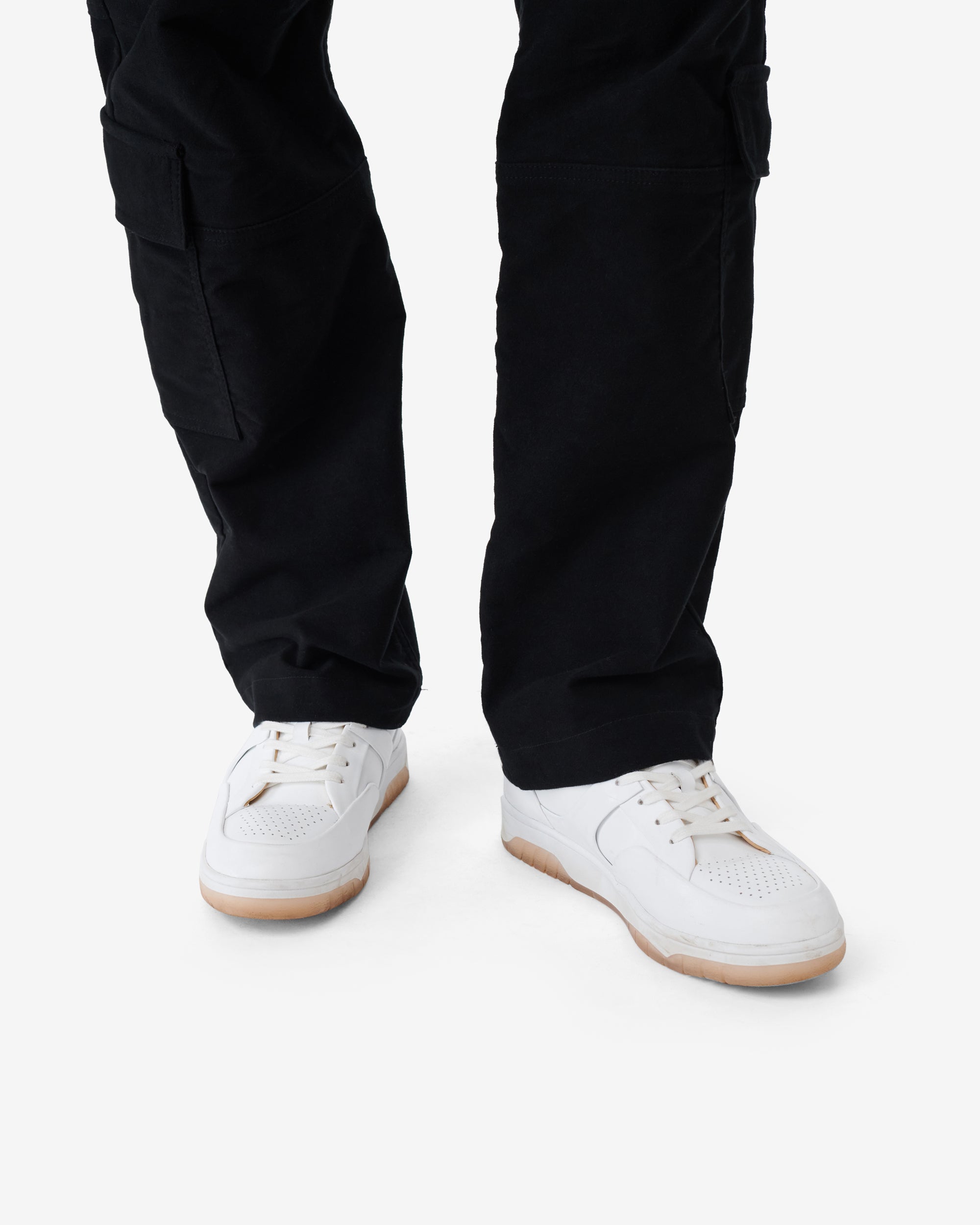 Alex leather trainers - White