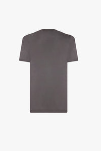 Fine knit T-shirt - Grey