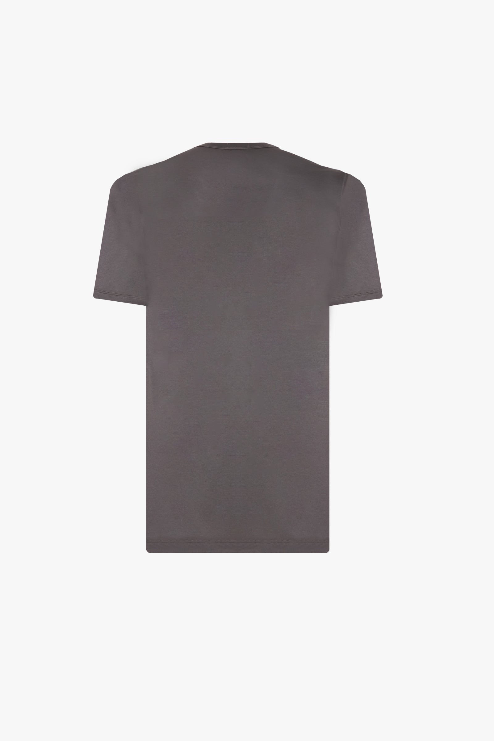 Fine knit T-shirt - Grey