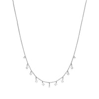 COLLIER  OR BLANC