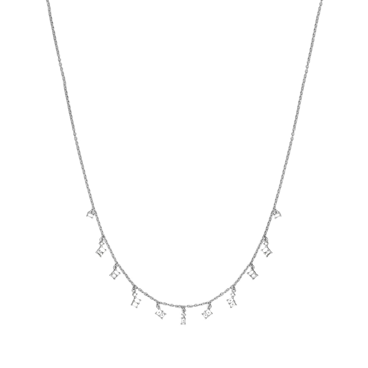 PrixTroca:1085€_VentesTroca:0_QtyTroca:1_ST:0%_Collier Gypsy en Or blanc 18K serti de diamants - Blanc