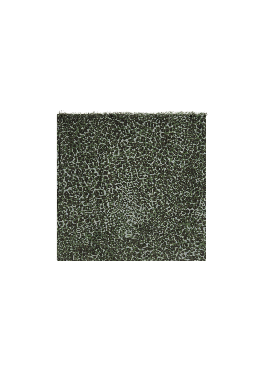 Echarpe imprime - Kaki