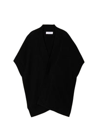 Cardigan sans manches - Noir