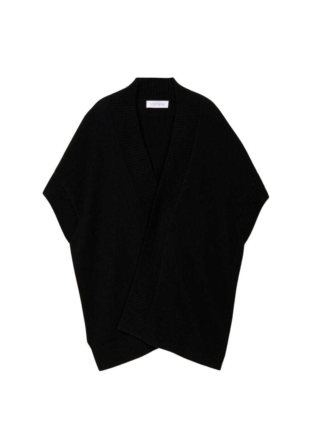 Cardigan sans manches - Noir