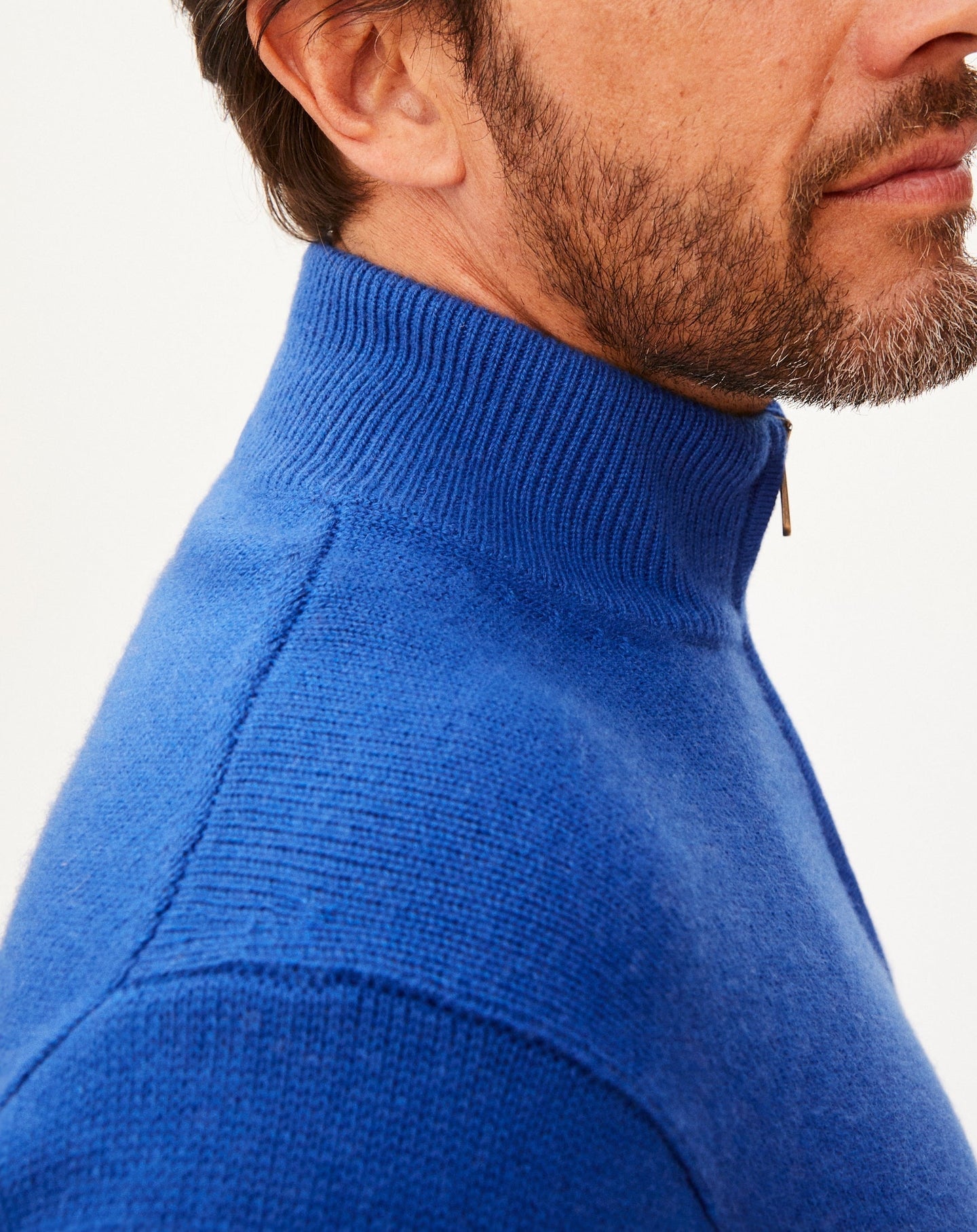 Cashmere trucker jumper - Mykonos