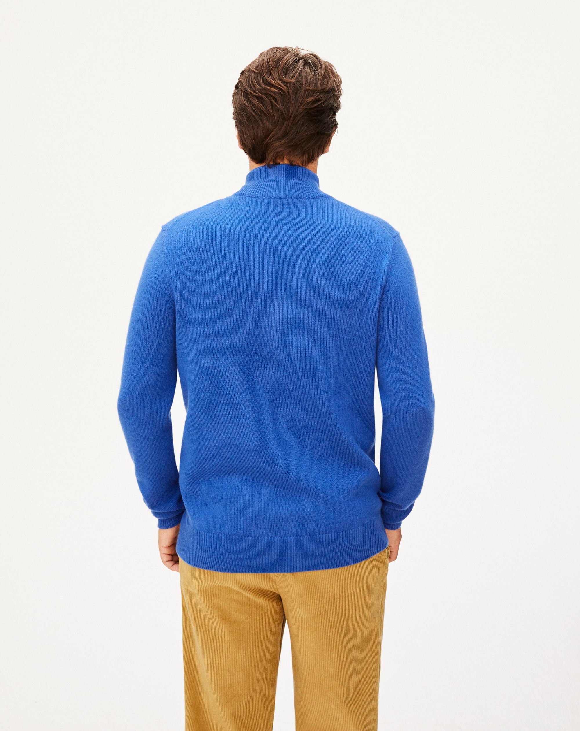 Cashmere trucker jumper - Mykonos