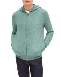 Cashmere hoodie - Spruce
