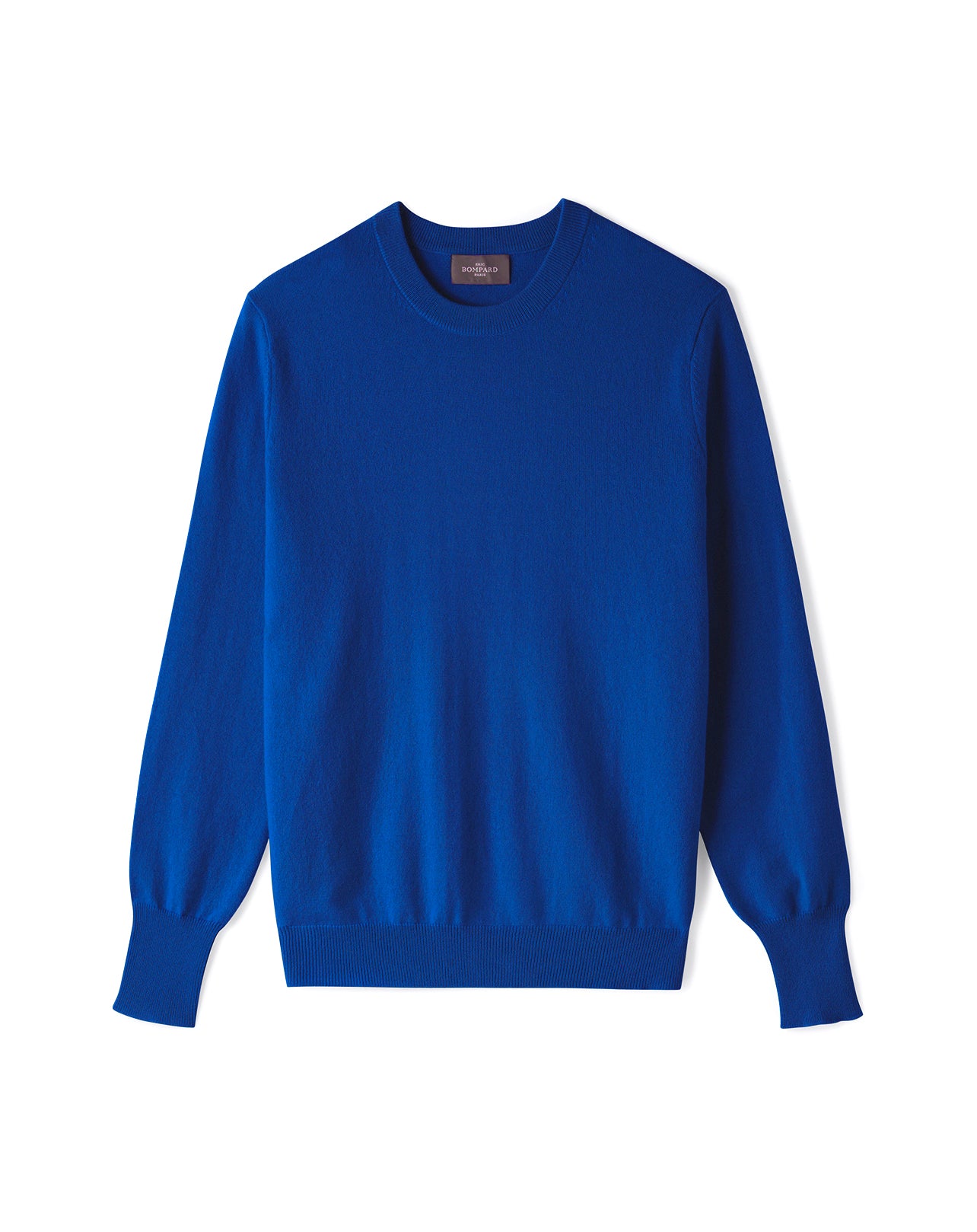 Pull Col Rond Classique - Bleu Apnee