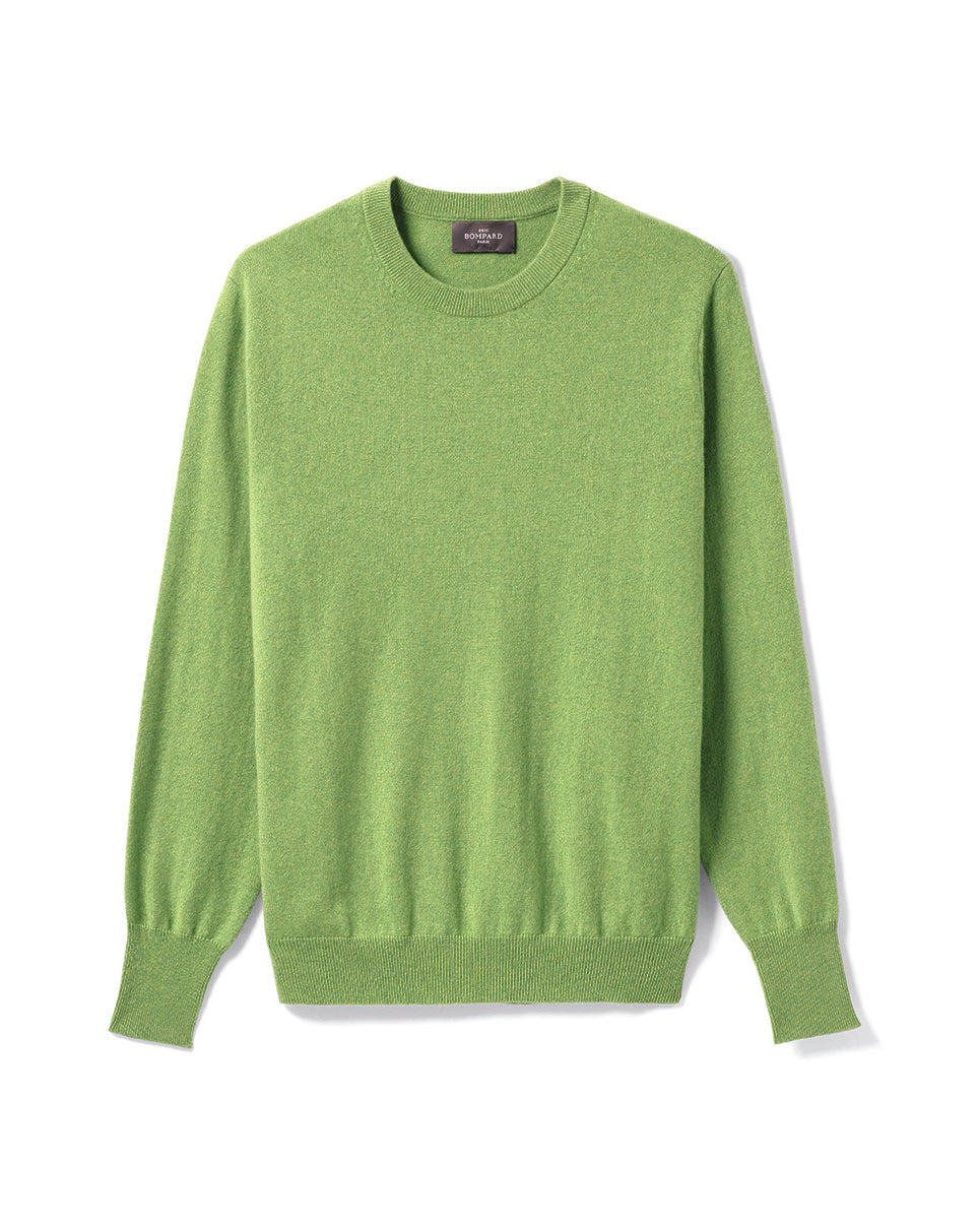 Pull Col Rond Classique - Fenouil