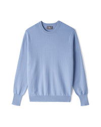 Pull Col Rond Classique - Sky
