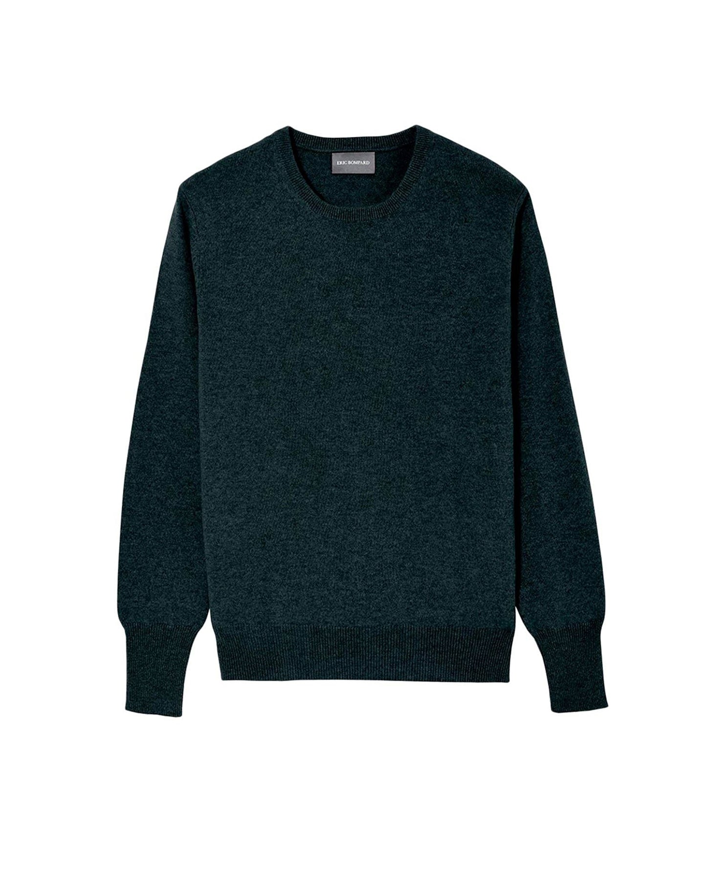 Pull ras de cou élégant en cachemire - Graphite