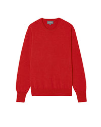 Classic cashmere choker - Ruby