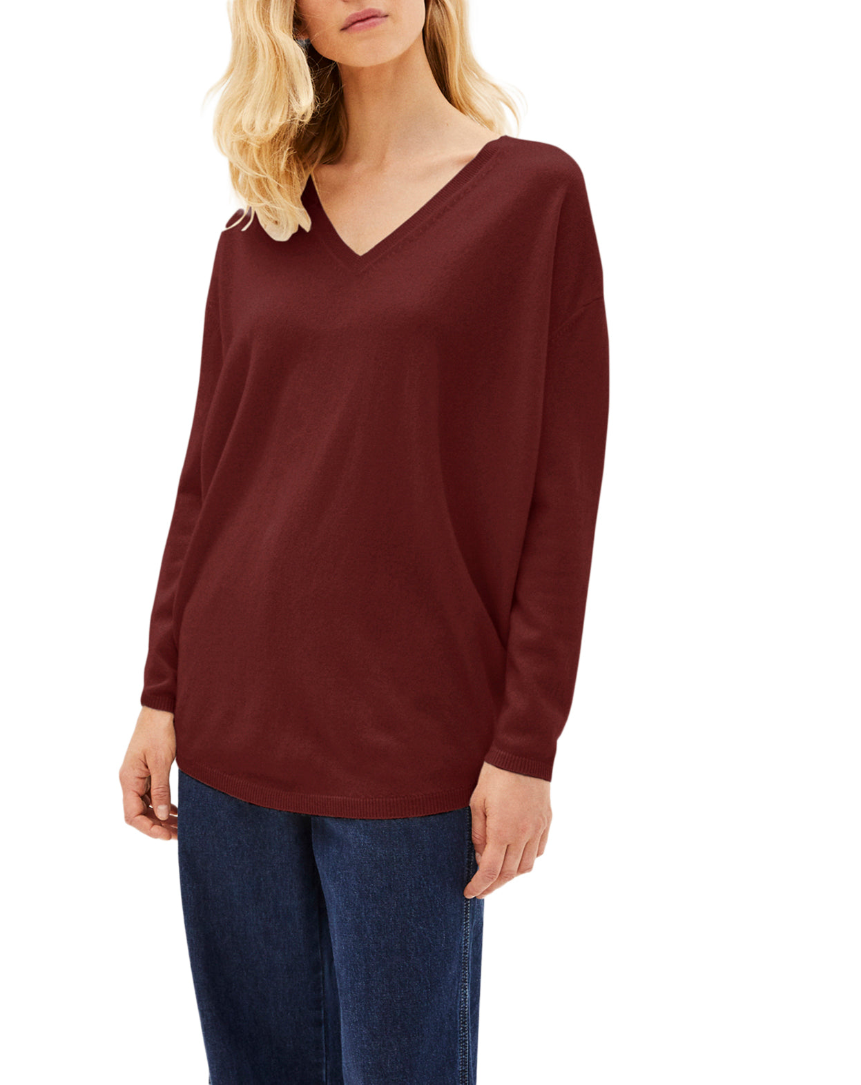 Oversized cashmere jumper - Dahlia
