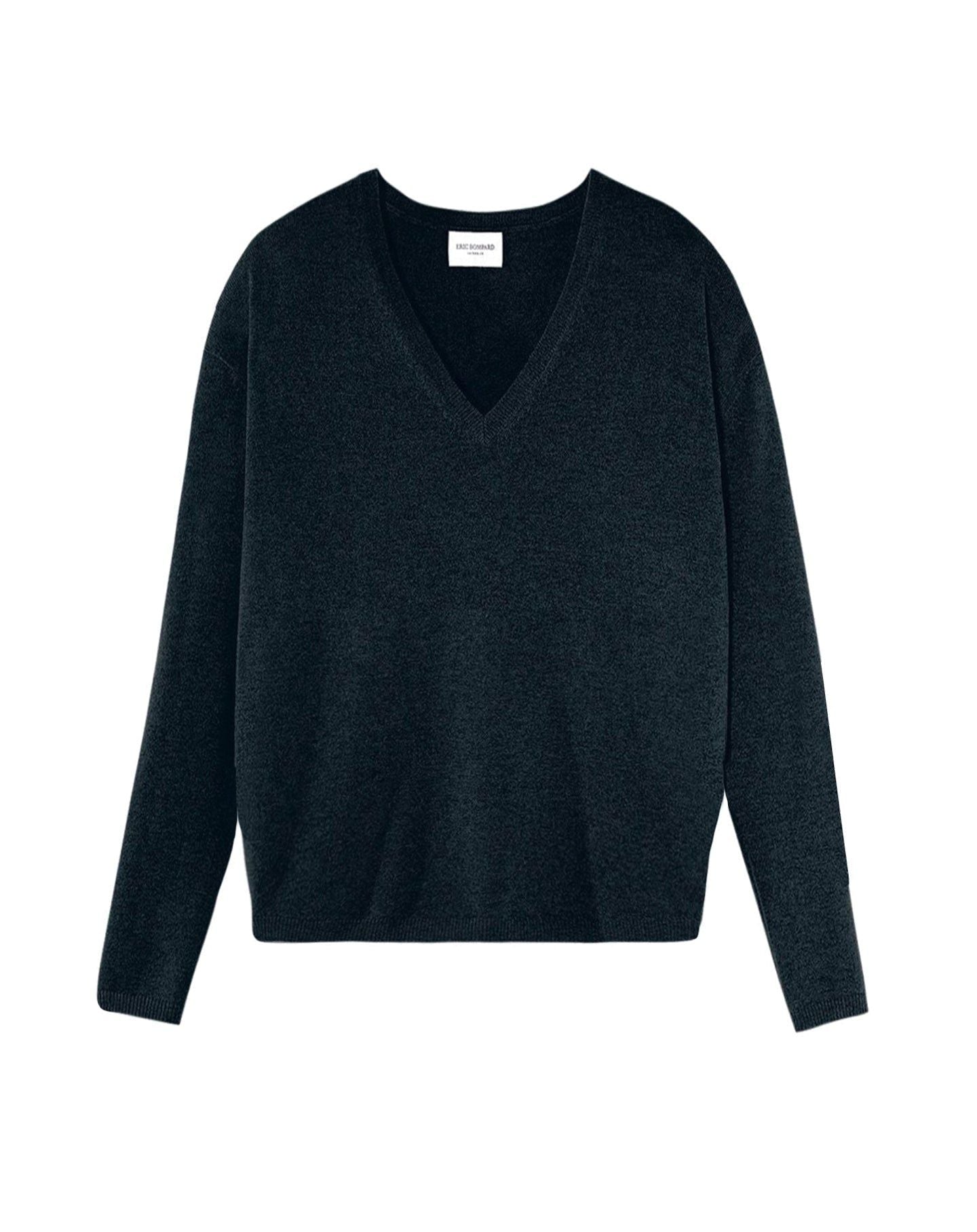Oversized cashmere jumper - Graphite