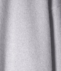 Oversized cashmere V-neck jumper - Chalk grey