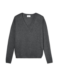 Oversized cashmere V jumper - Loup