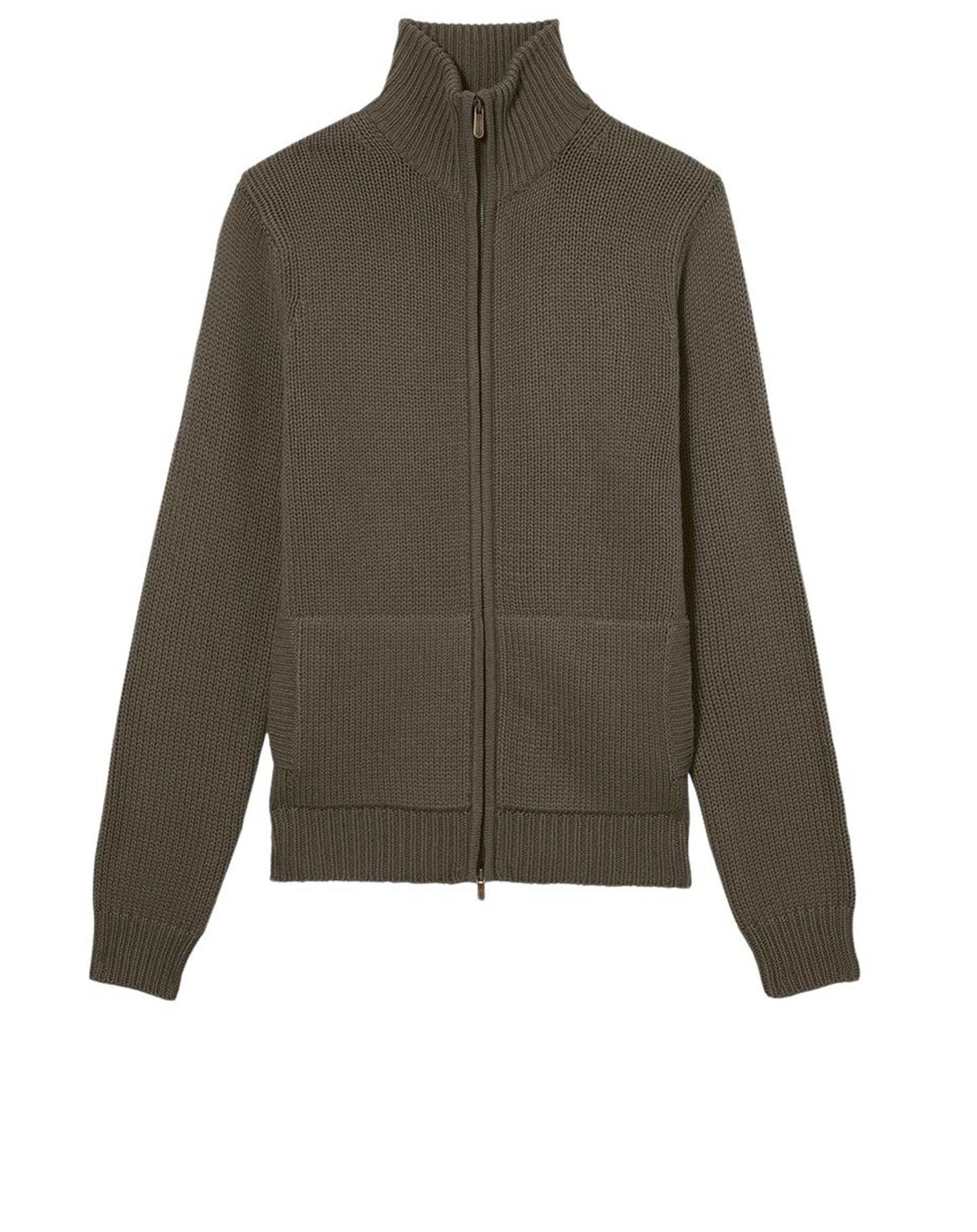 Blouson en cachemire - Kaki